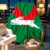 South Sydney Rabbitohs Print Blanket - Soft & Comfortable, for Bedroom, Travel, Sofa, Home Decoration - Birthday Christmas Gift for Friend