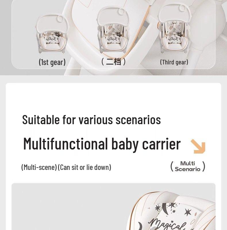 Portable Multifunctional Baby High Chair: Folding Infant Seat and Dining Table Combo