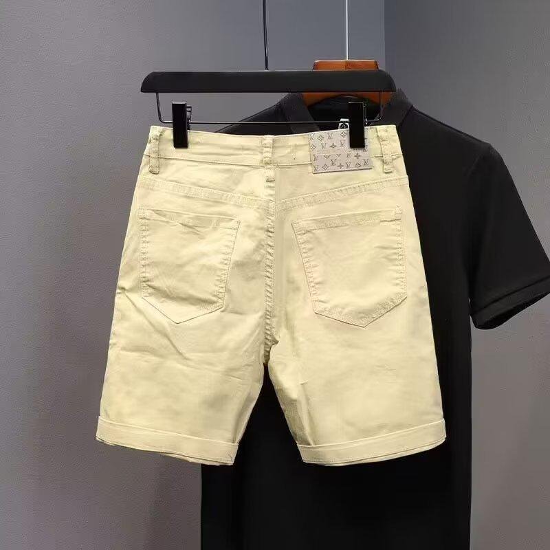 Men's Summer Casual Loose-Fit Denim Shorts - Trendy, All-Match, Straight-Cut