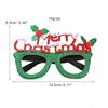 Cartoon Christmas Glasses - Festive Dress-Up Props for Kids & Adults