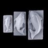 1 pcs 3D Carp Shape Handmake Easy Demold PP Material Jelly Mould Pudding DIY Fish Mold Baking Tool