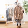 5 Hooks Extra Large Hanging Vacuum Compression Storage Bag Thickened Organizer Elongated Design No Power Required Clothing Protection And Space Saver