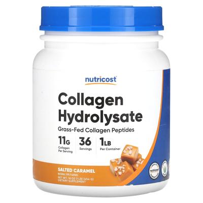 Collagen Hydrolysate, Salted Caramel, 16 Oz (454 G)