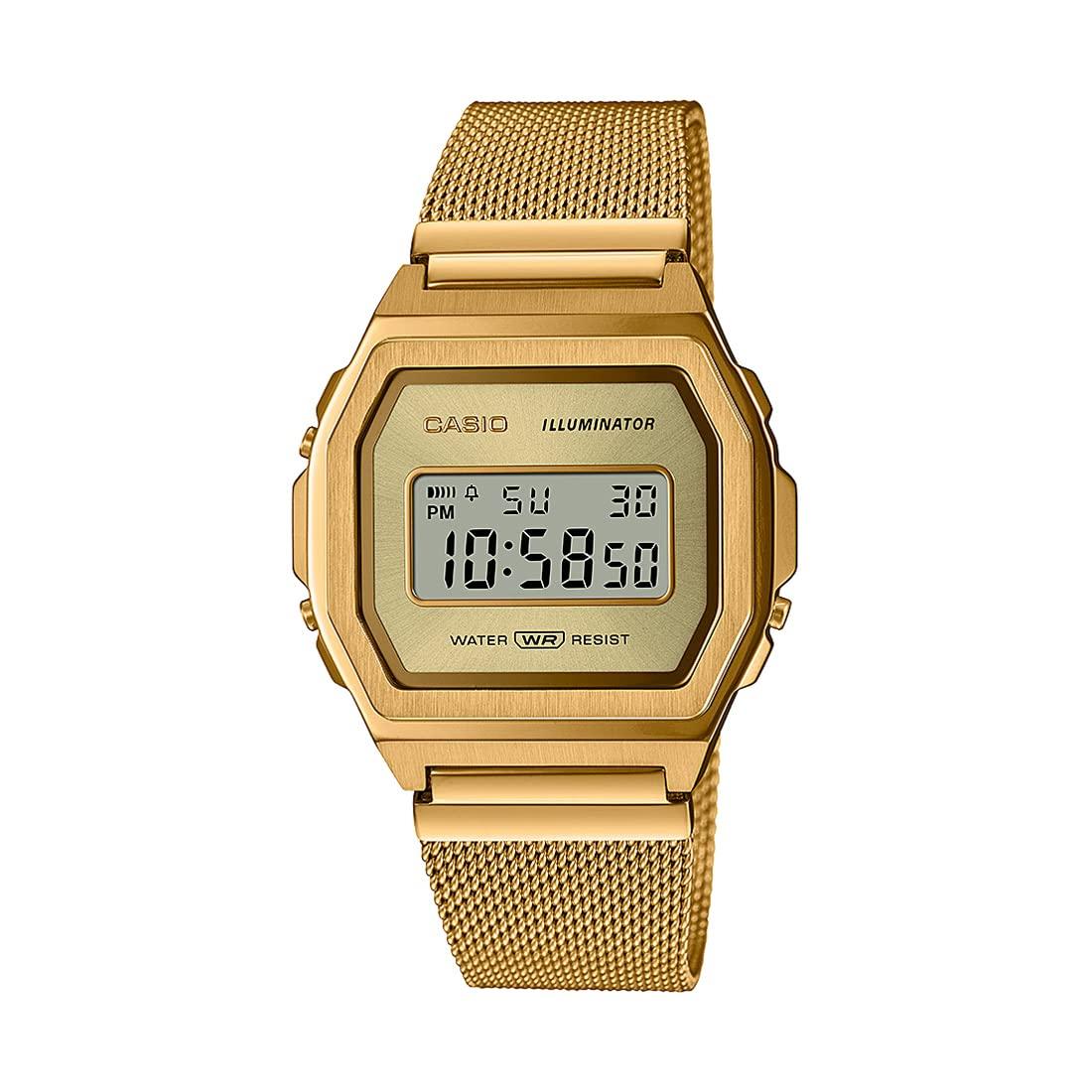 

[Casio] Men s Vintage Quartz Watch 38mm A1000MG-9EF-AMZUK Gold