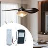 Ovládání světla stropního ventilátoru 6 rychlostí Dálkové ovládání ventilátoru Držák do obývacího pokoje Pohodlná instalace Pro domácí stropní ventilátor se světlem