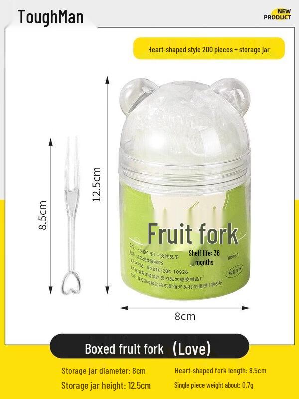 ZISIZ Premium Disposable Fruit Forks