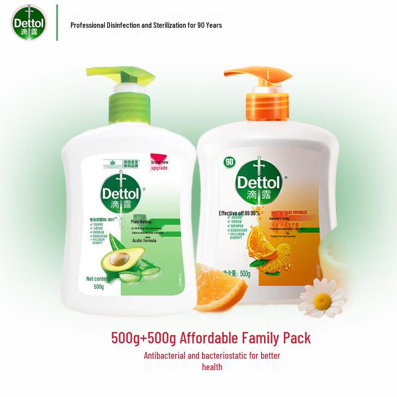 

Dettol Foaming Hand Wash Botanical & Natural Fresh Duo Pack