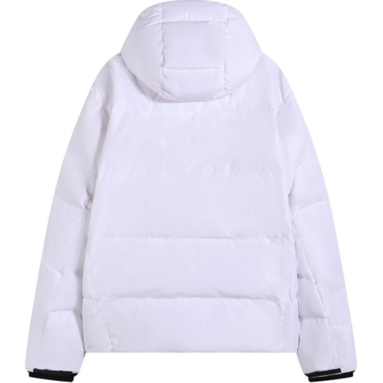 Polo Ralph Lauren Solid Color Small Pony Logo Embroidered Detachable Hooded Down Jacket Men Jackets White 710889959-006