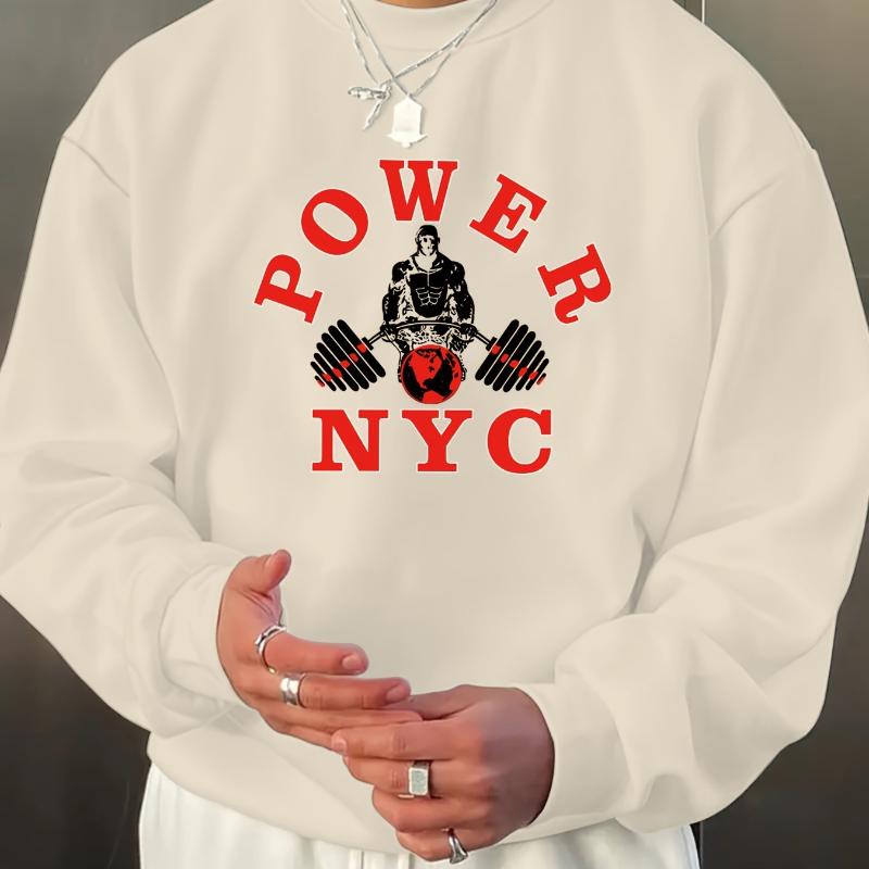 

Oversized Crew Neck Sweatshirt, Drop Shoulder & Cozy, Great for Street Style & Lounging XXL чёрный