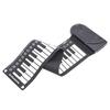 Portable Piano with Speaker 49 Keys Silicone Flexible 16 Tones 10 Rhythms 16 Level Volume Control