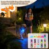 Hond LED Veiligheid Glow Hanger: -Verloren Licht Voor Nachtwandelingen, Veelzijdige Pasvorm Voor Halsbanden, Tuigjes & Lijnen