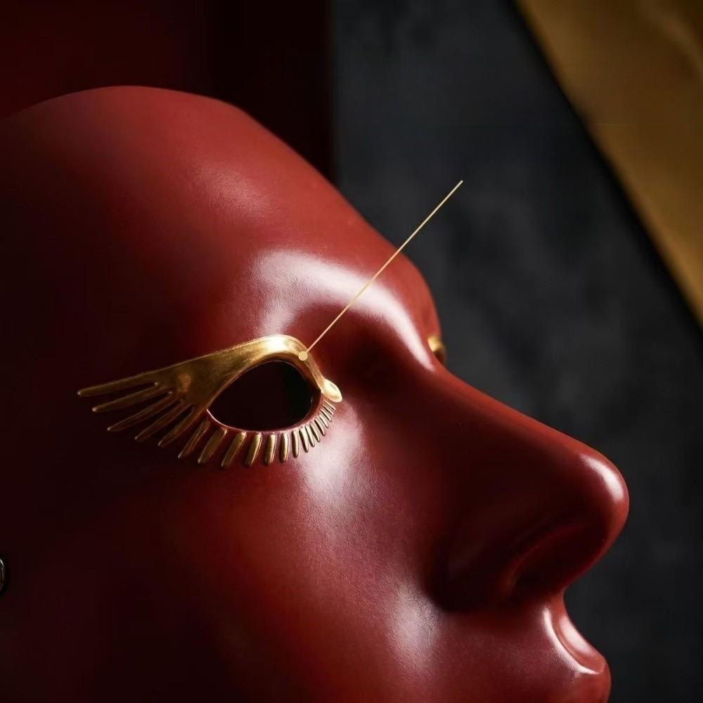Resin Venetian Mask Full Face Mask For Cosplay And Themed Party Costume