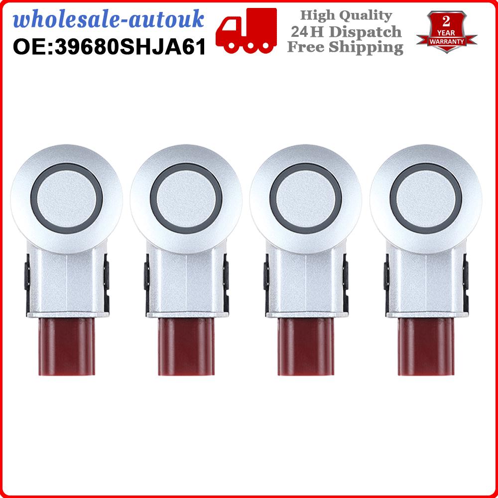 4PCS For Honda CR-V 2007-2012 SUV PDC Parking Sensor Front & Rear 39680-SHJ-A61