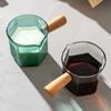 Glass Espresso Measuring Cups 120ml Coffee Cups Sauce Cup Frothing Pitcher Cup  Kitchen