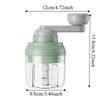 Multifunctional Vegetable Mincer 250ML Capacity Garlic Crusher Garlic Paste Maker  Small Household