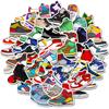 50 Sneakers Stickers Trendy Cool Sneakers Graffiti Stickers Skateboard Electric Car