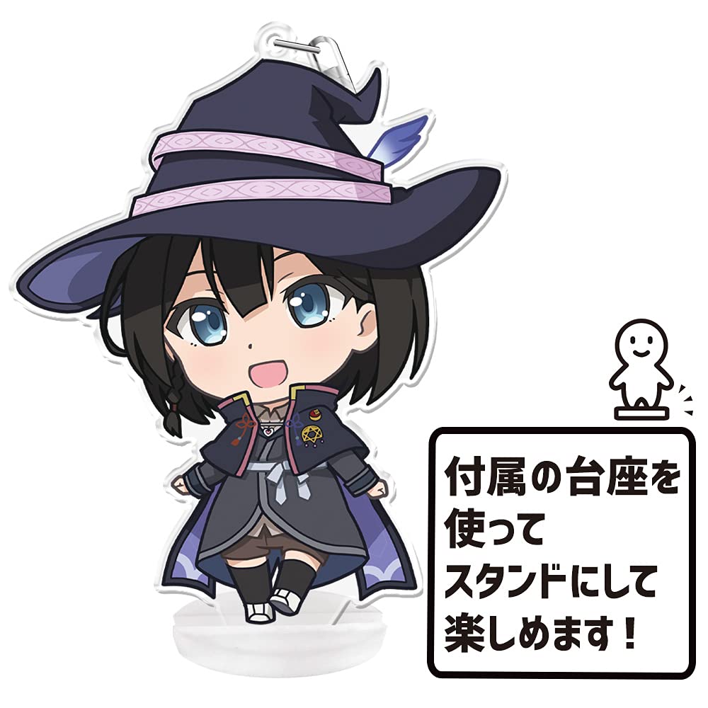 Wandering The Journey of Elaina Keychain Saya [azumaker] Witch Punikore! (with stand)