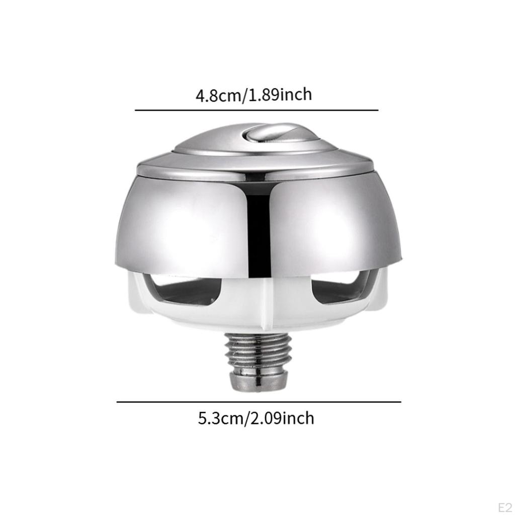 Toilet Flush Button Press Adjustable Convenient Tank Replacements