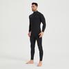 2/3Mm One-piece Horizontal Zipper Wetsuit Warm Men's and Women's Super Elastic CR Long-sleeved Diving Surf Suit Wetsuit