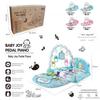 Baby Pedal Piano Gym: Early Education Crawling Mat for Newborns