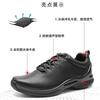 New cowhide mesh ultra-light black thin running shoes breathable and wear-resistant daily outdoor running breathable rest shoes