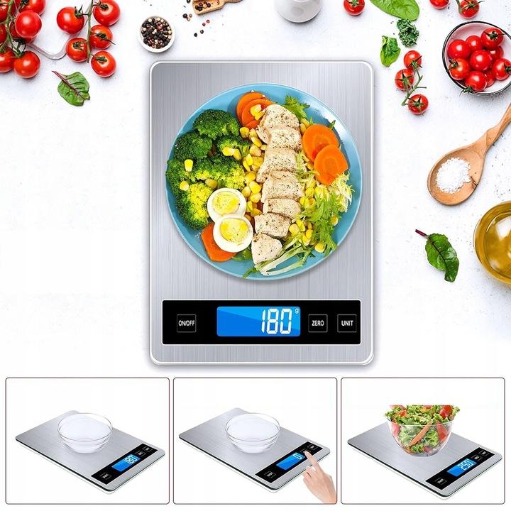 Wodoodporny Elektroniczna Waga Kuchenna O Wysokiej Precyzji 15Kg/1G Usb