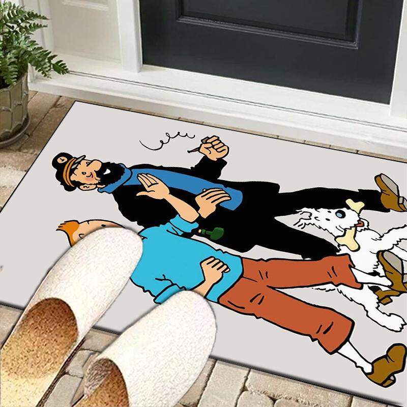 Adventure In The City Office Rug Chair Mat, Game Carpet, Suitable for Front Door, Bedroom, Living Room, Desk, Holiday Gift
