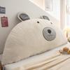 Kreslená opěrka hlavy ve stylu princezny: Měkká velká opěrka zad a roztomilý dětský tatami polštář