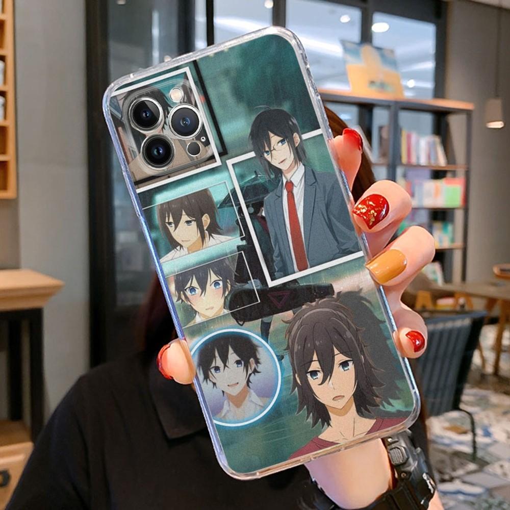 Anime Horimiya Phone Case For iPhone 15 14 11 12 13 Mini Pro XS Max Cover 6 7 8 Plus X XR SE 2020 Funda Shell