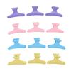 Hair Clips for Styling Sectioning Cutting Coloring Hair Claw Clips Clamps with Fixed Teeth 3.2 Inch 24 Pieces