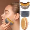 Lymphatische Kontur Gesichtsreinigungspinsel Synthetische Fasern Körper-Trockenbürste Peeling- und Durchblutungsfördernde Körpermassagebürste Gesichtsreinigungspinsel