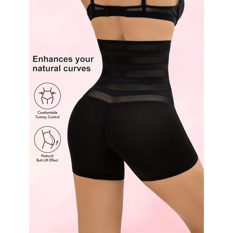 Damen High-Waist Bauchkontroll-Formwäsche Höschen mit verstellbaren vorderen Knöpfen, Taillentrainer und Po-Hebendes Slips