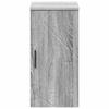 Bathroom Wall Mounted Cabinet Grey Sonoma 30 x 31.5 x 61 cm