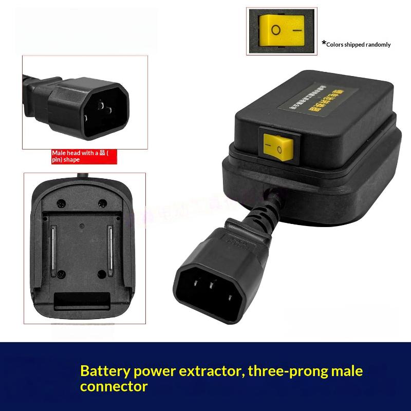 1Set Auto Emergency Power Initiate Clamp Electric Equipment Adapter Motor Energy Revive Glory.
