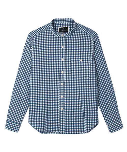Arrange Blue Gingham Shirts Blue/M