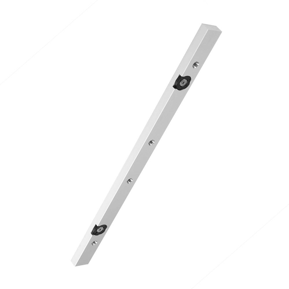 Silver Table Saw Gauge Rod Universal Miter Bar Rail Durable Miter Bar Slider  For Fixtures