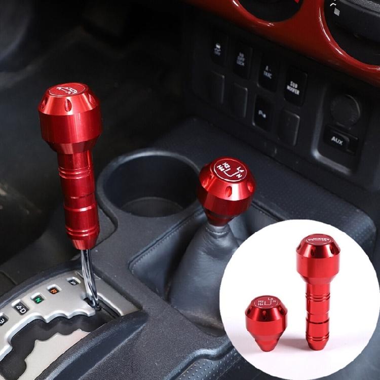 Gear Lever Metal Rod Gear Lever Handle Metal Gear Knob Car Spare for Car 07-21