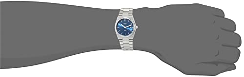 TISSOT PRX (P R X) Men's Watch with Bracelet [Official Import] T1374101104100 Blue Dial