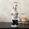 American Chef Doll Soft Figurine - Dessert & Pastry Shop Display Model
