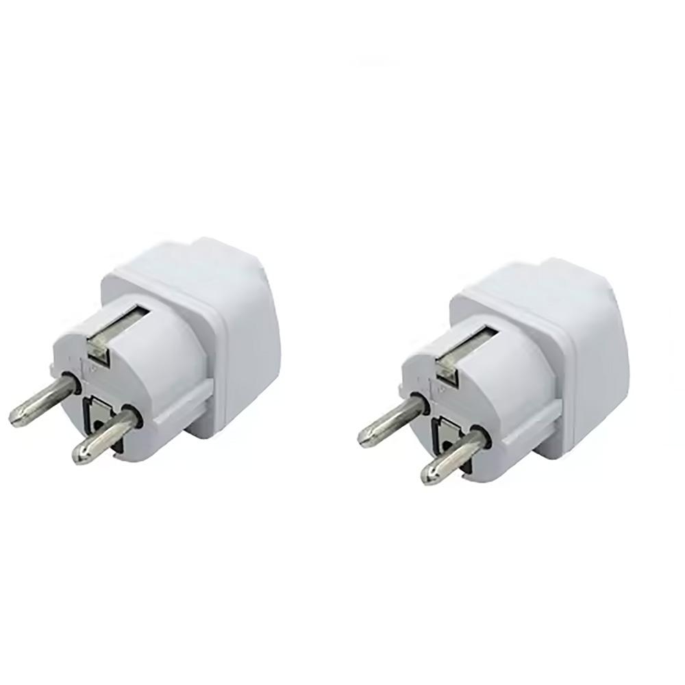Universal EU Plug Adapter International AU UK US To Euro KR Travel Adaptor Electrical Converter Power Socket Pure Copper.