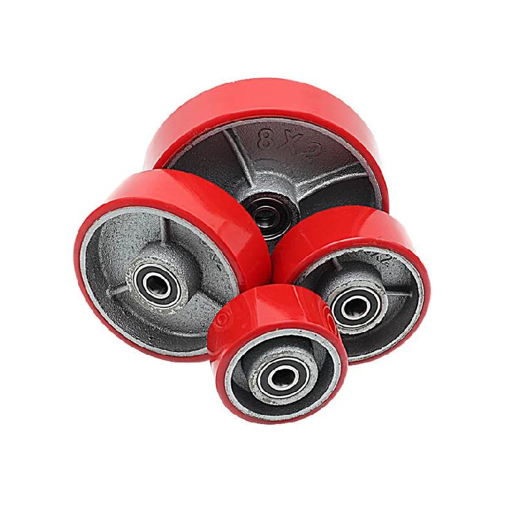 4 Inch/5 Inch/6 inch(500KG) Furniture Caster Heavy Duty Nylon Universal Wheel Directional Wheel Brake Wheel,polyurethane Caster