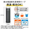 Thermos Vacuum Insulated Portable Mug with Carry Smoke SMB Handle, 1L, Black, JOW-1000
