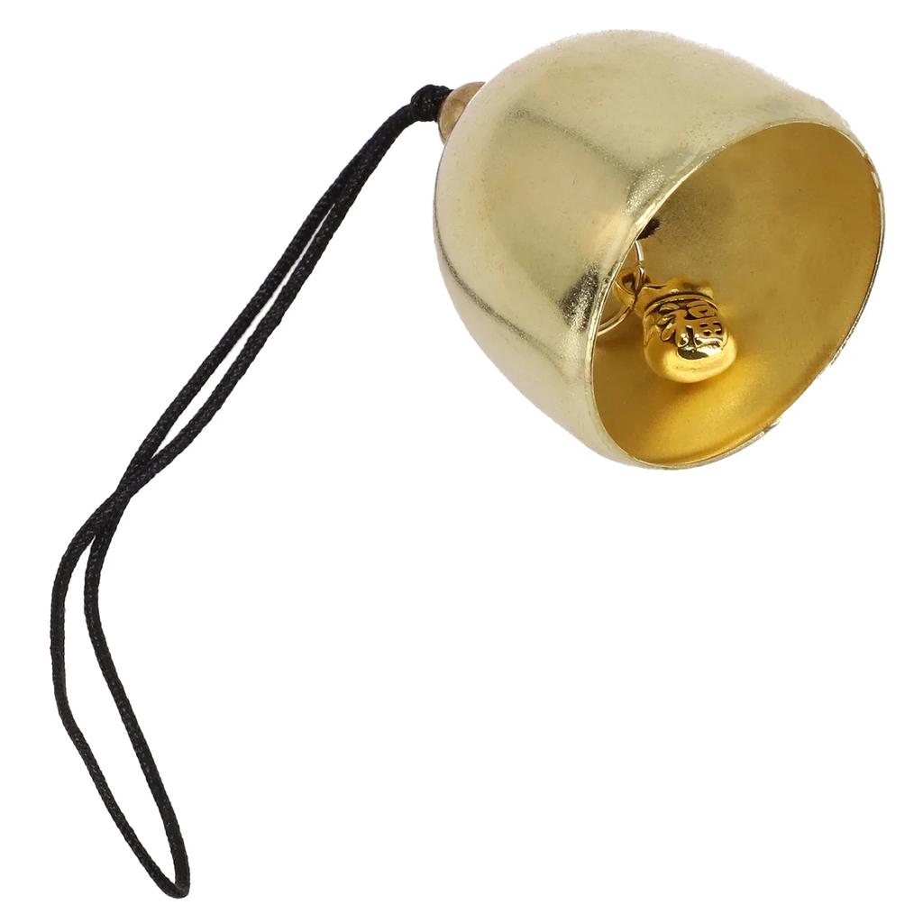 Bells Jingle Metal Christmas Pure Copper Bell Mini Cowbell Decorative Vintage Wind Chime Pendant Anti-Theft Door Bell Home Decor