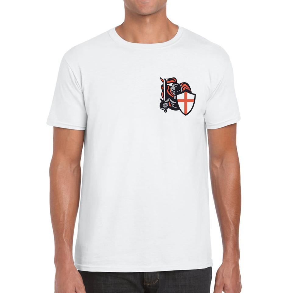 Happy St. George s Day Knight England Flag Saint George Unisex Mens T Shirt Womens Tops Tees 4XL