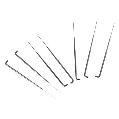 100Pcs Silver Felting Needles 3.07 Inch Iron Needle Felting Needles Doll Hair Rooting Tool DIY Wool Felting Tools
