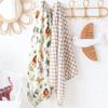 Bamboo Baby Blankets Newborn Muslin Swaddle 120x120 Nursery Blanket Baby Wrap Swaddle Blanket Super Soft