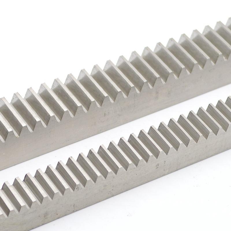 1pc Length 500mm 1M 1.5M 2M Gear Rack 1 1.5 2 Module Straight Teeth Drive Rack 10x10 10x12 12x12 15x15 15x20 20x20 45# Steel