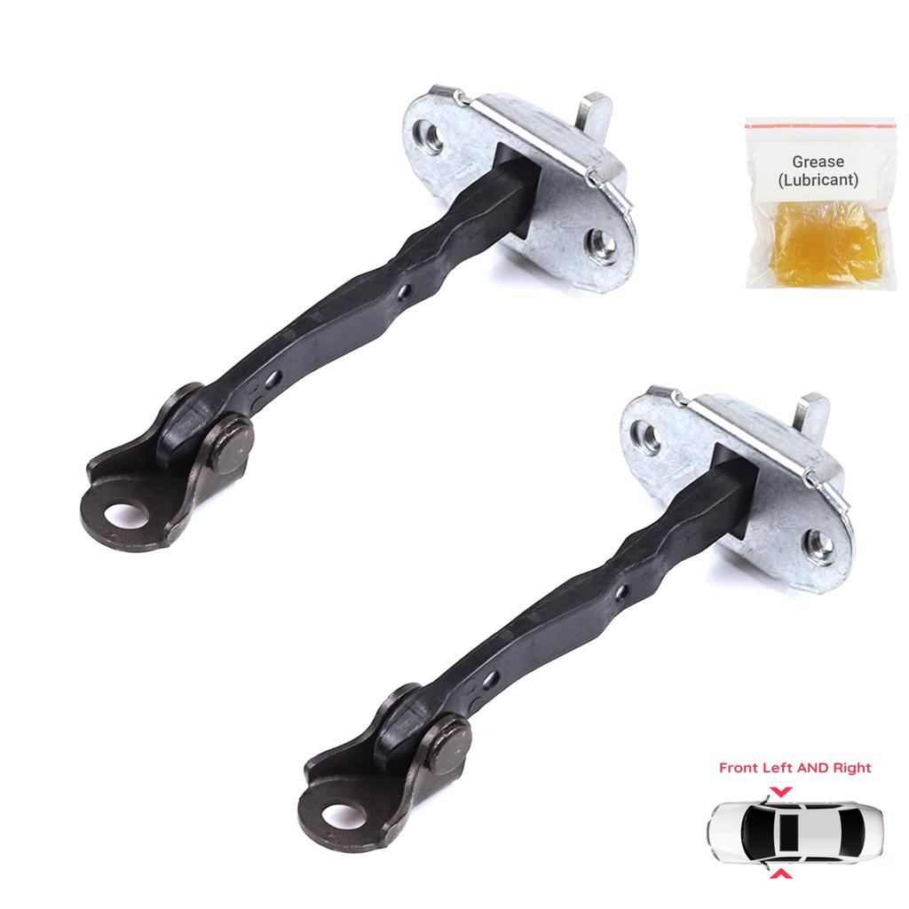 BDP1369-1 2 Pieces Front Door Stop Check Assy Limiter Strap for Toyota Yaris Vitz MK3 P13 2010-2020 Vios P15 Verso S P12 6861052130