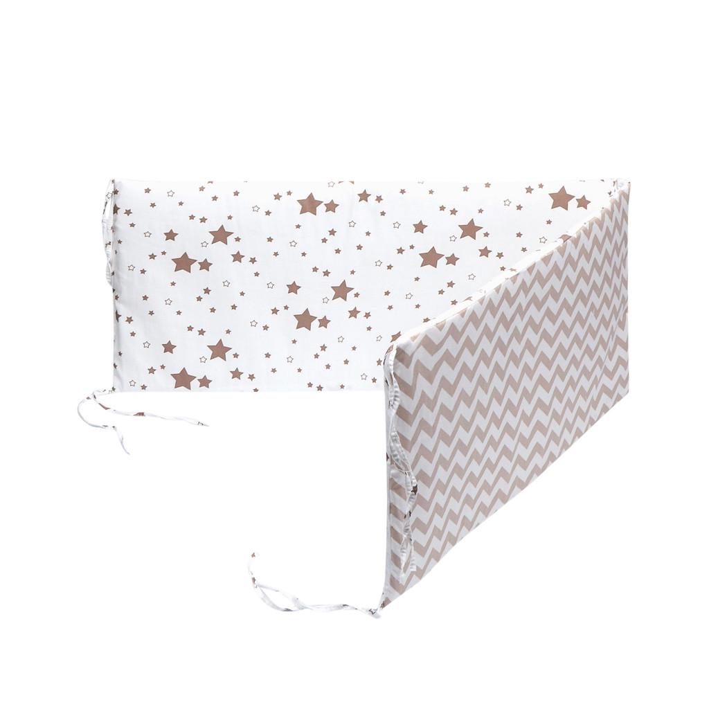 Newborn Baby Bed Bumper Crib Around Cushion Cot Protector Pillows Room Decor