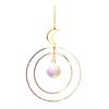 Pegador de Sol de Cristais Coloridos, Pegador de Sol Pendurado com Corrente, Ornamento de Sino de Vento com Bolas de Cristal para Janela Casa Jardim Dia de Natal Festa Casamento